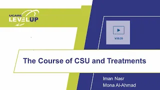 The Course of Chronic Urticaria and Treatments - UCARE LevelUp Educational video