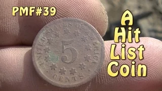 PMF#39 Bucket List Coin while Metal Detecting a Civil War Camp