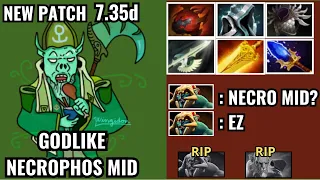 DOTA 2 NECROPHOS 7.35d MIDLANE PRO BUILD INMORTAL