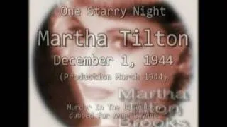 Martha Tilton - One Starry Night (1944)