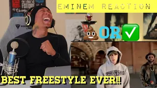 Is this Eminem Freestyle BETTER than (Kickoff Freestyle) [REACTION]