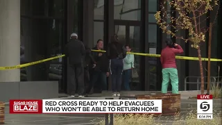 Red Cross helps hundreds of evacuees from Sugar House fire