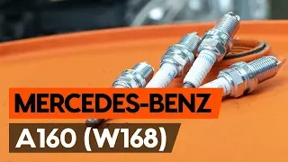 Как заменить свечи зажигания на MERCEDES-BENZ A160 (W168) [ВИДЕОУРОК AUTODOC]