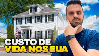 VALOR EXATO QUE VOCÊ VAI GASTAR POR MÊS MORANDO NOS EUA (ATUALIZADO 2023)