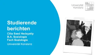 Studierende berichten: Cilia Saed Hedayatiy, B.A. Soziologie