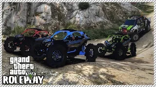 GTA 5 Roleplay - Offroad Trip Tractor Tire Monster Can-Am X3 | RedlineRP #184