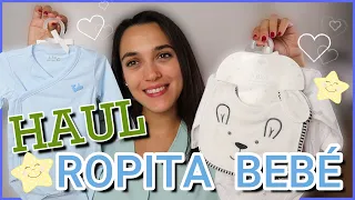 HAUL ROPITA BEBÉ 🍼👶🏽 ¿Qué he comprado para mi bebé? ¿Tallas?