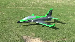 Darfield Test Flight: Black Horse Viper Jet with Kingtech Turbine!