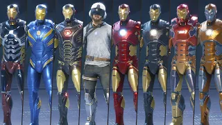 All Iron Man Skins in Marvel's Avengers Beta (2020)