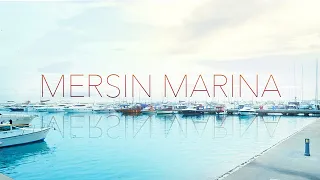 Mersin Marina, Turkey. Easy walk at sunset 4K HDR