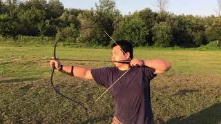Heavy Korean Warbow 130lb for Military Archery