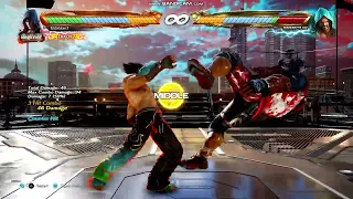 Jin Kazama hardest combo Exhibition #01