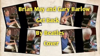 Brian May and Gary Barlow Cover Get Back by The Beatles #JamWithBri