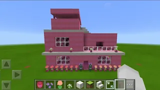 HOW TO MAKE A PINK HOUSE IN KAWAII WORLD WITH 3 FLOORS