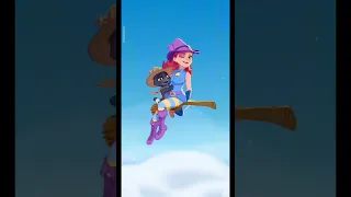 Bubble witch 3 saga game | how to play stage 1 to 5 levels get 3stars every stage|very interesting
