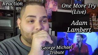 Adam Lambert - One More Try Live |REACTION| George Michael Tribute First Listen