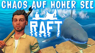 CHAOS auf SEE in RAFT Deutsch German Gameplay 001