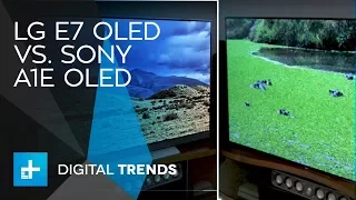 LG E7 OLED vs Sony A1E OLED