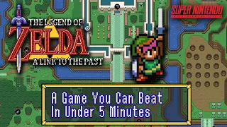 A Link to the Past (SNES) - A Game You Can Beat In Under 5 Minutes