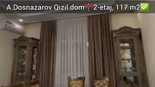 A.Dosnazarov Qızıl domnıń 2-etajında 117 m2 kvartira satıladı. 📞:97-787-29-29