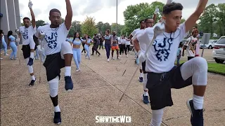 Jackson State Marching Out "Get Ready" - JSU Sonic Boom of the South and Prancing J-Settes
