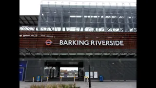 Visiting the new Barking Riverside station 29/8/2022