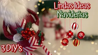 3 Manualidades Navideñas / Ideas para Regalar o Vender  / Diy Christmas / Artesanato Natalino