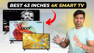 Best 43 Inch 4K Smart TV 2023 👌 Top 5 Best 43 Inch 4K Smart TV For Your Home || Best 43 Inch TVs