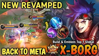 Back To META!! X Borg New Revamp with New Broken Build 100% Can't Run - Build Top 1 Global X Borg