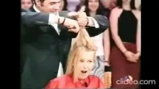 Haircut in front of Audience