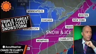 Triple Threat & East Coast Snowstorm | AccuWeather