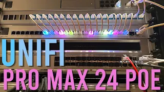 Unifi Pro Max 24 PoE: RGB Switch Ports