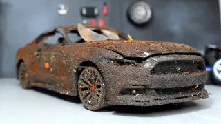 Restoration Abandoned Ford Mustang GT Model Car720p