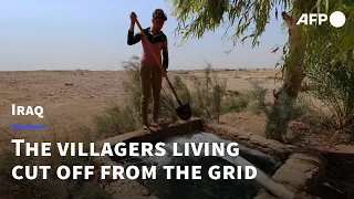 Life in an Iraqi desert village cut off from the grid | AFP