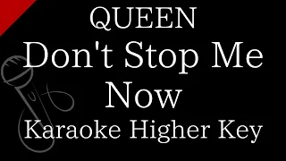 【Karaoke Instrumental】Don't Stop Me Now / QUEEN【Higher Key】