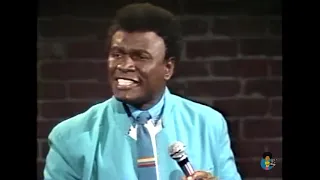 Comedian George Wallace in 1985