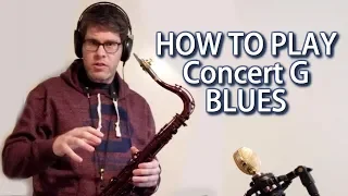 The EASIEST Way to Play the Blues in G 🎷