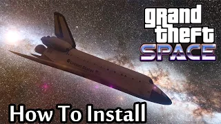 HOW TO INSTALL (Grand Theft Space) Installation Of GTA 5 SPACE MOD In Hindi