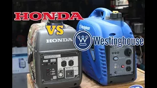 Honda EU2000i Vs Westinghouse iGen2000 Inverter Generator Comparison, Half Price Honda Option?