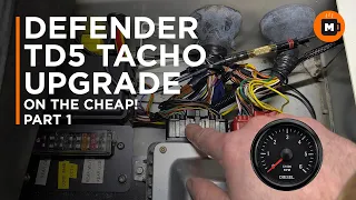Defender TD5 Tacho/rev counter upgrade YAE100790