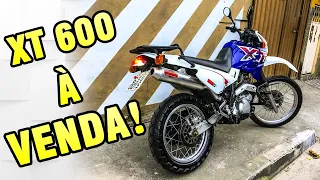 XT 600 AZUL & BRANCA À VENDA  🚀