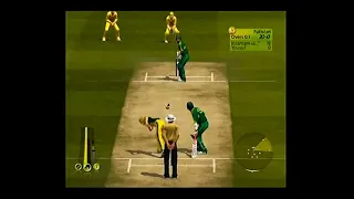Brian Lara Cricket 2007 Game on PS2 My One Over Batting Record (Difficult Test)