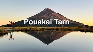 Pouakai tarn, Pouakai Hut, Mount Taranaki, New Plymouth, New Zealand