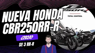 ✅ NUEVA MOTO Honda CBR250RR-R 2024 FOTOS REALES PARA ESTE 2024?