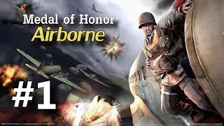 Medal of Honor: Airborne. Прохождение № 1. Операция "Хаски".
