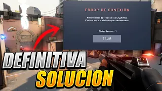 ESTA ES LA SOLUCIÓN AL ERROR DE CONEXIÓN EN VALORANT