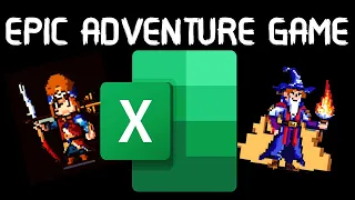 I made an EPIC Adventure RPG in EXCEL