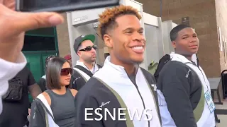 Devin Haney Why He Pushed Lomachenko During Face Off Right After Weigh In What He Seen In His Eyes