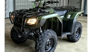 2016 Honda Rubicon 500 ATV Walk-Around Video | TRX500FM5G FourTrax Foreman 4x4 Four Wheeler