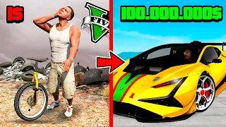 Paso de BMX a SUPER COCHE MILLONARIO en GTA 5